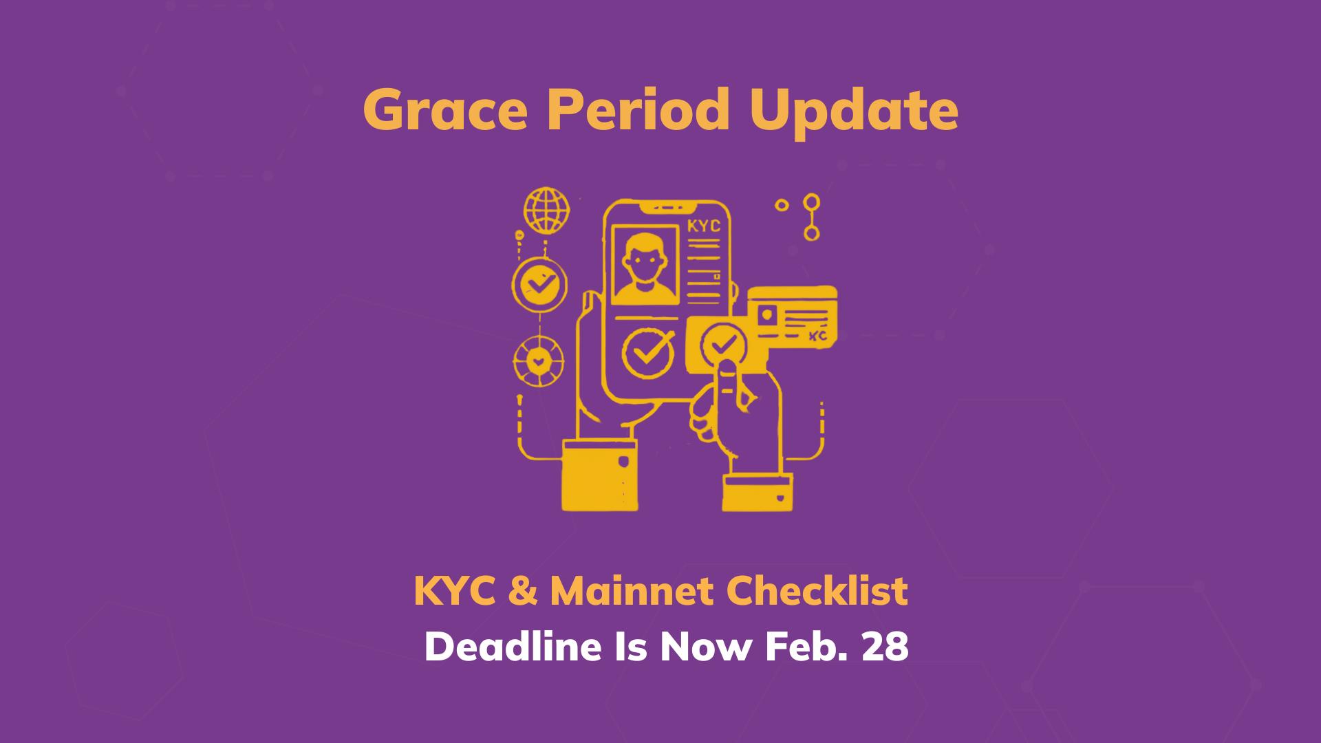 Grace Period Deadline Extended to February 28, 2025
